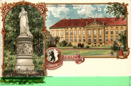 Gruss aus Berlin - Litho