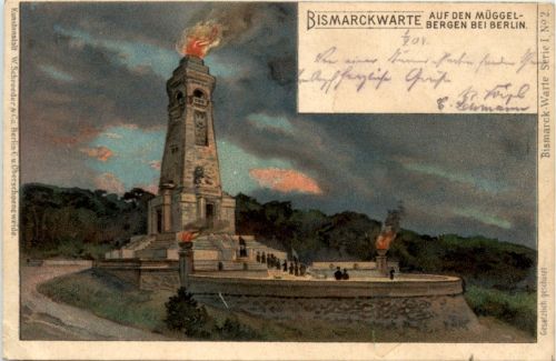 Berlin - Müggelberge - Litho