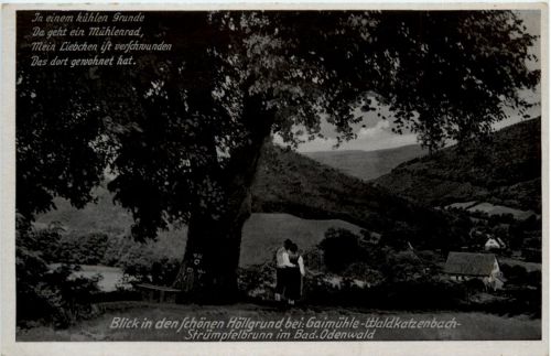 Gaimühle Waldkatzenbach Strümpfelbrunn
