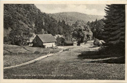 Waldeck - Haimbachtal bei Fürstenberg