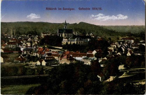 Altkirch im Sundgau - Gefechte 1914/16