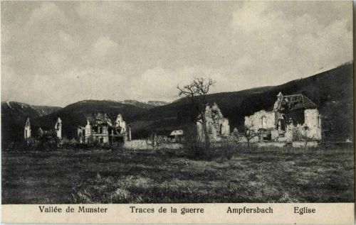 Ampfersbach - Traces de la guerre
