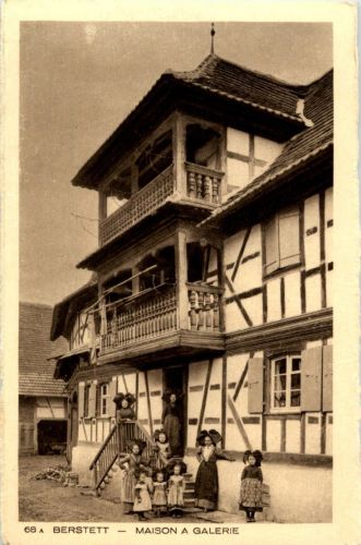 Berstett - Maison a Galerie