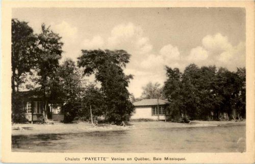 Venise - chalets Payette - Baie Missisquoi