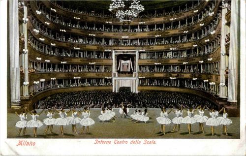 Milano - Interno Teatro della Scala