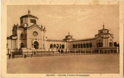 Milano - Facciata Cimitero Monumentale