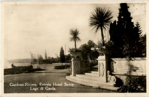Gardone Riviera - Entrata Hotel Savoy