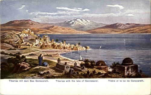 Tiberias with the lake of Gennesaret