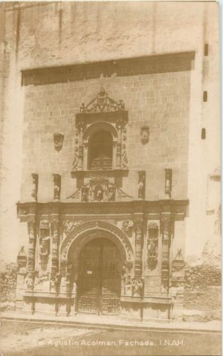 Fachada - Augustin Acolman