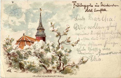 Frühlingsgruss aus Steinkirchen - Hotel Somfleth