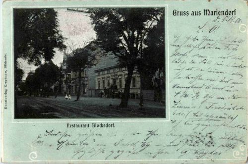 Gruss aus Mariendorf - Restaurant Blocksdorf