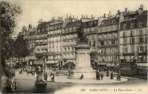 Paris - La Place Clichy
