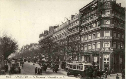 Paris - Le Boulevard Poissonniere