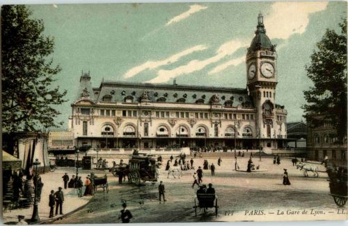 Paris - La gare de Lyon