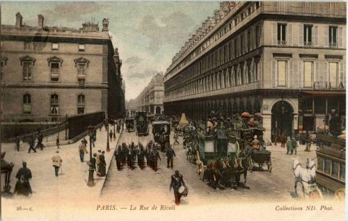 Paris - La Rue de Rivoli