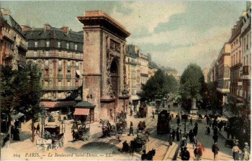 Paris - Le Boulevard Saint Denis