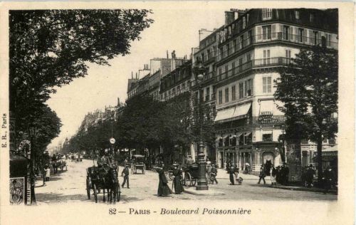 Paris - boulevard Poissonniere