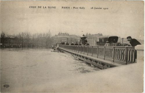 Paris - Crue de la Seine