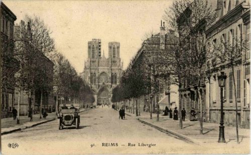 Reims - Rue Libergier