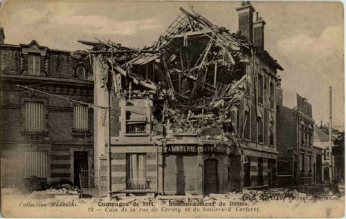 Reims - Bombardement