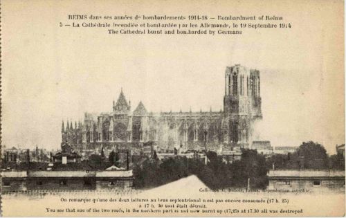 Reims - Bombardement