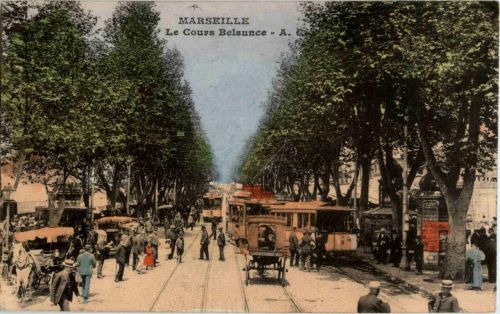 Marseille - Le Cours Belsunce - Tramway