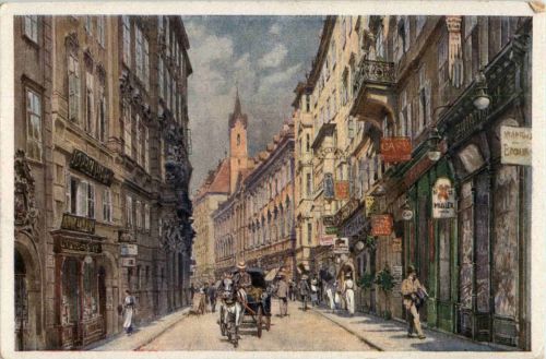 Wien - Singerstrasse - Ludwig Hans Fischer