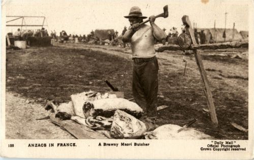 A Brawny Maori Butsher