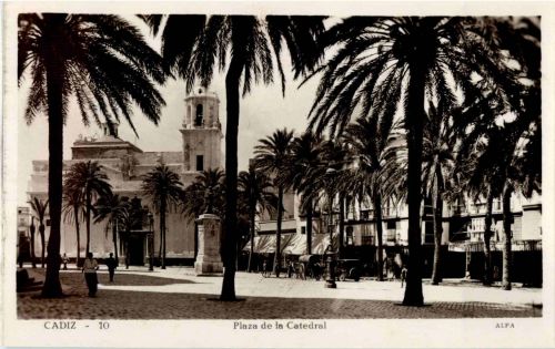 Cadiz - Plaza de la Catedral