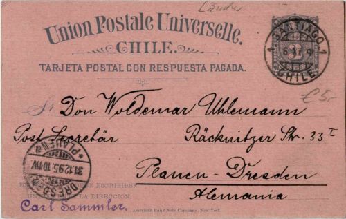 Chile - Ganzsache