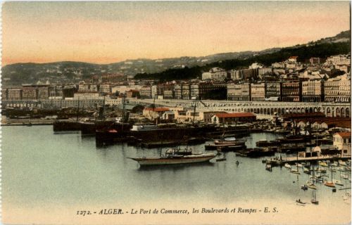 Alger - Le Port de Commerce