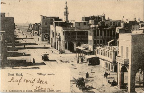 Port Said - Village arabe