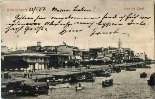 Port Said - Vue du Quai