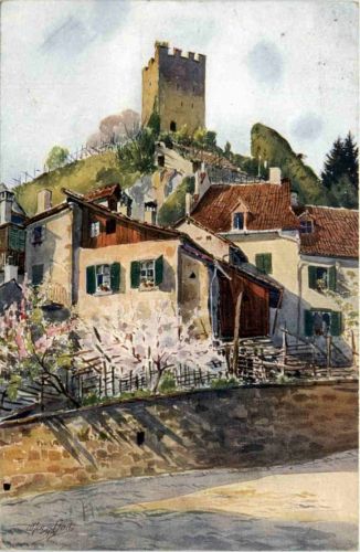 Meran - Ruine Pulverturm