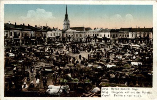 Stryj - Markt - Feldpost