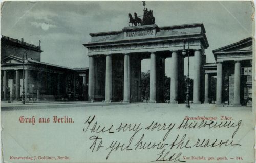 Gruss aus Berlin - Brandenburger Tor