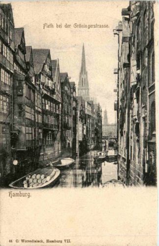 Hamburg - Fleth bei der Gröningerstrasse