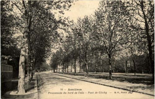 Asnieres - Promenade du bord de l eau