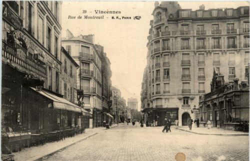 Vincennes - Rue de Montreuil