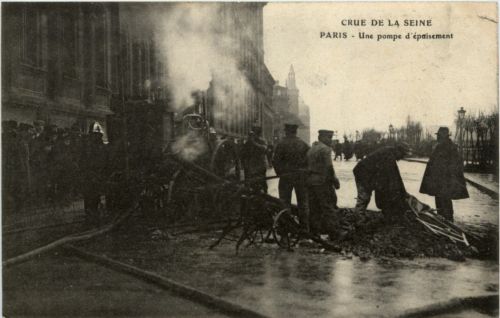 Paris - Crue de la Seine