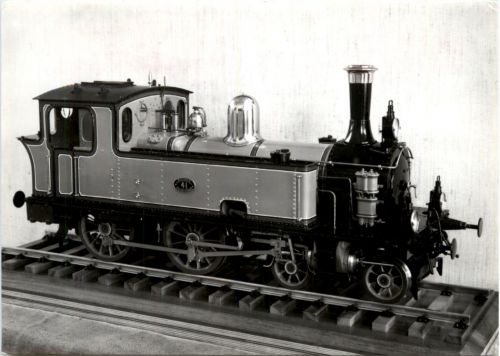 Model van de tenderlocomotief NCS 41