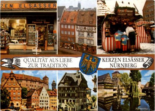 Nürnberg - Kerzen Elsässer