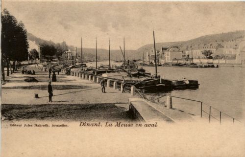 Dinant - Le meuse en aval