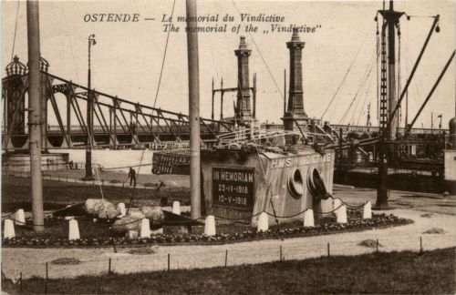 Ostende - Le memorial du Vindictive