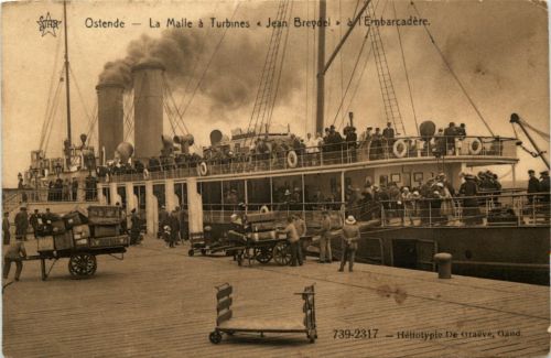 Ostende - La Malle a Turbines Jean Breydel