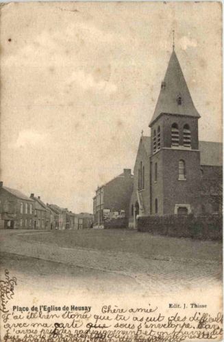 Heusay - Place de l Eglise