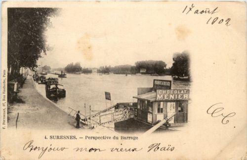 Suresnes - Perspective du Barrage