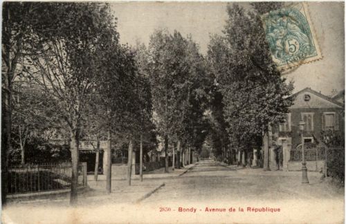 Bondy - Avenue de la Republique