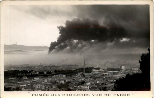 Paris - Fumee des Croiseurs vue du Faron