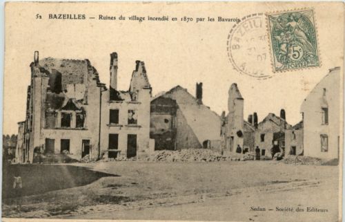 Bazeilles - Ruines du village